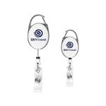 Buy Custom Printed Carabiner Clip Badge Reel