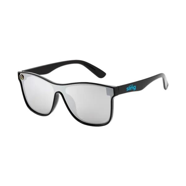 Main Product Image for Custom Printed Mixer Sunglasses Black with Mirrored Lens