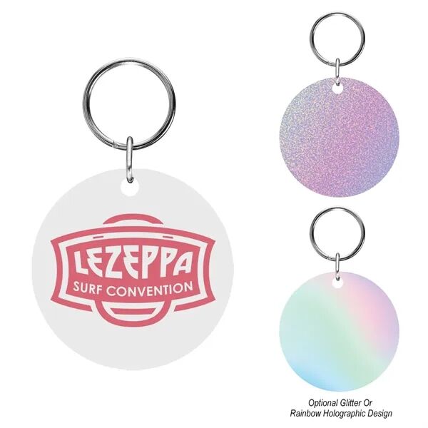 Main Product Image for Custom Full Color Acrylic Key Tag - Circle