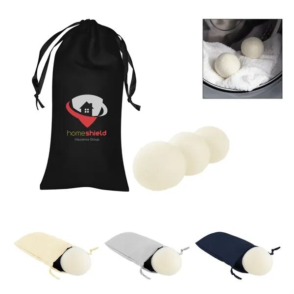 Main Product Image for Custom Printed Wool Dryer Ball Set