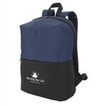 Buy Custom Printed Colorblock 600D Backpack