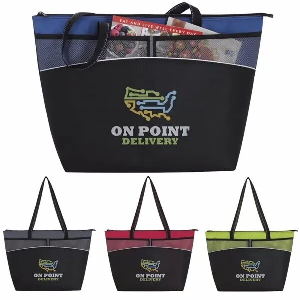 Main Product Image for Custom Printed Icebreaker Mesh Cooler Tote