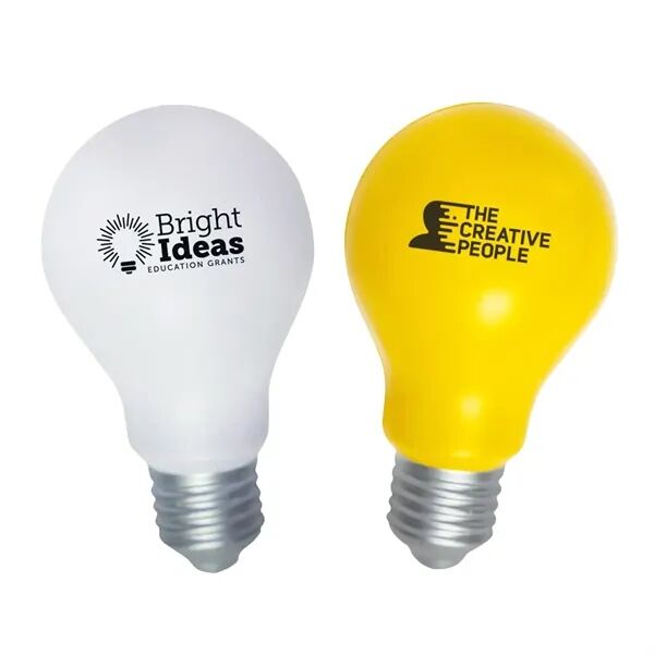 Main Product Image for Custom Printed Light Bulb Stress Reliever