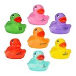 Buy Custom Printed Pastel Glitter Rubber Ducks