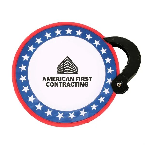 Main Product Image for Custom Printed Patriotic Collapsible Fan