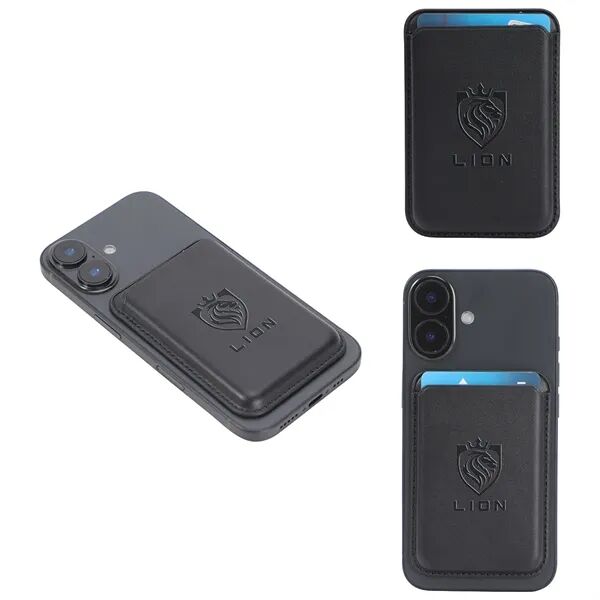 Main Product Image for Debossed Avon 3-Card Phone Wallet with Magnetic Ring