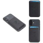Buy Debossed Avon 3-Card Phone Wallet with Magnetic Ring