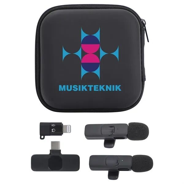 Main Product Image for Custom Printed Center Stage Wireless Lavalier Microphone
