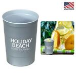 Buy Custom Printed Metal Cup 16oz