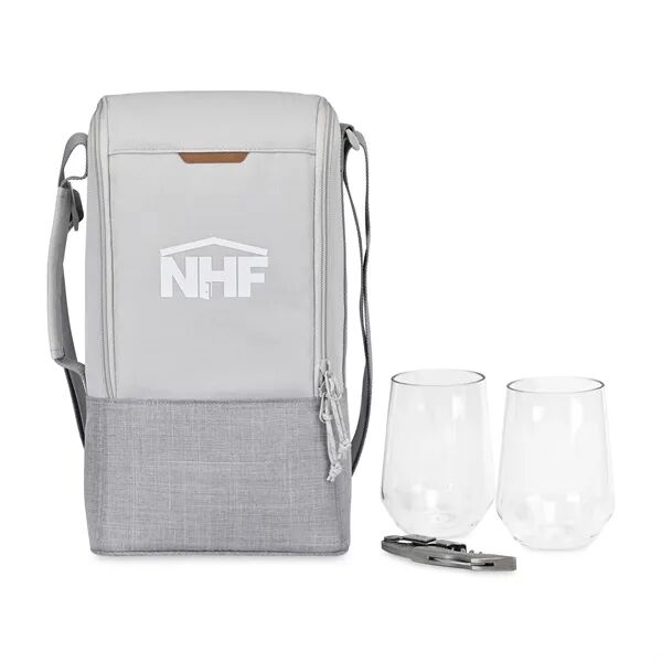 Main Product Image for Custom Printed Parkview Insulated Wine-to-Go Carry Tote