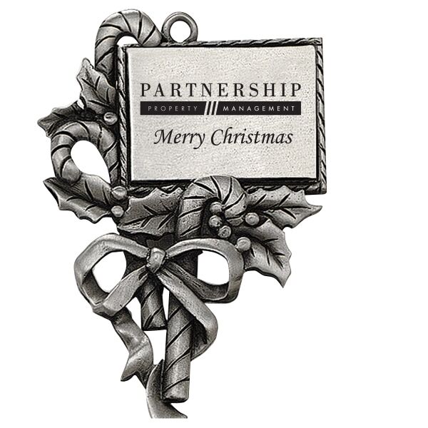 Main Product Image for Custom Printed Candy Cane Ornament
