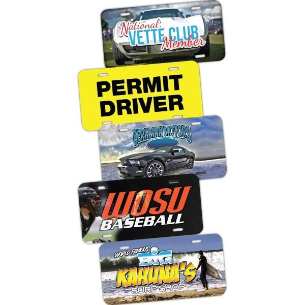 Main Product Image for Full Color License Plates