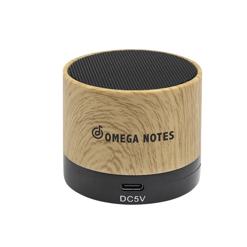 Main Product Image for Custom Printed Allegro Wood Grain Wireless Speaker 2.0