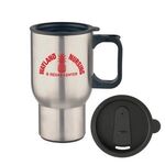 Buy Custom Printed Stainless Steel Travel Mug 16 Oz