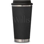 Buy Debossed Metro Stainless Tumbler with Leatherette Sleeve