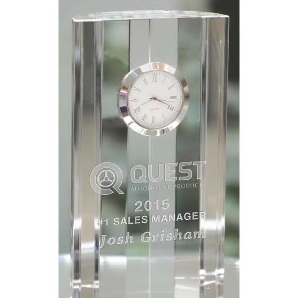 Main Product Image for Laser Etched Cheshire Clock