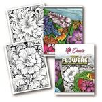 Buy Custom Printed Flowers Stress Relieving Coloring Book
