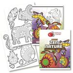 Buy Custom Printed Zen Nature Stress Relieving Coloring Book
