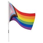 Buy Custom Printed Rainbow Pride LGBTQ+ Handheld Flag