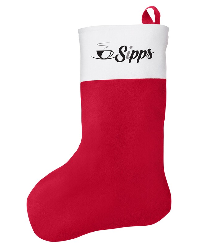 Main Product Image for Custom Printed Felt Holiday Christmas Stocking
