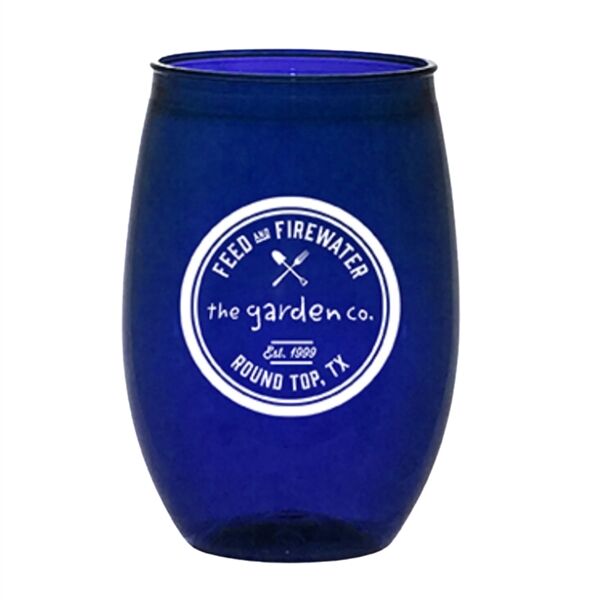 Main Product Image for Custom Printed PET Wine Glass 16 Oz