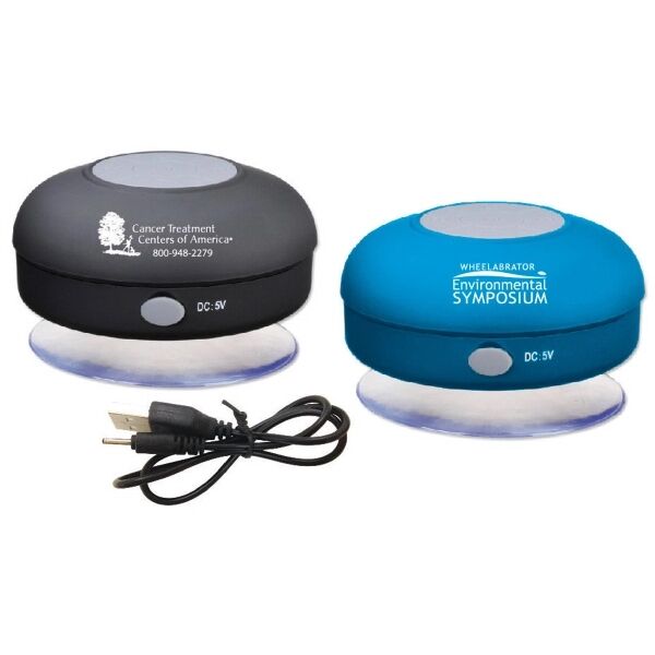Main Product Image for Custom Printed Water Resistant Bluetooth Speaker