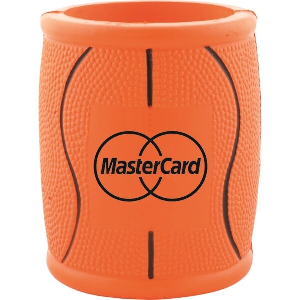 Main Product Image for Custom Printed Sport Can Cooler Basketball