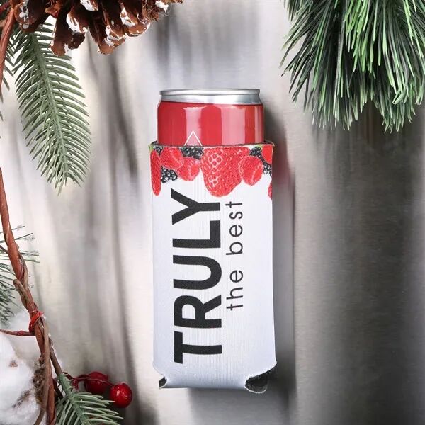 Main Product Image for Custom Printed Slim Magnet Can Cooler 12 oz