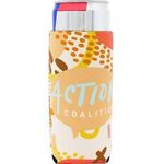 Buy Full Color 12 oz Slim  Neoprene Can Cooler