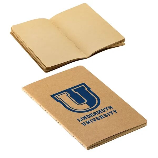 Main Product Image for Custom Logo Evergreen Kraft Notebook