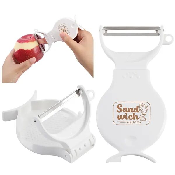 Main Product Image for Custom Logo Pare 3-in-1 Peeler & Grinder