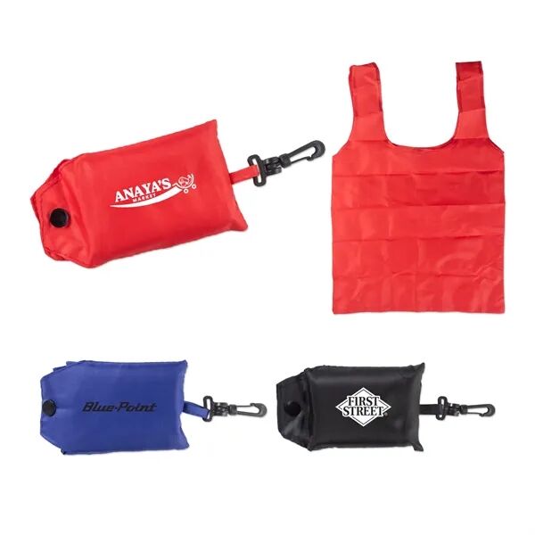 Main Product Image for Branded Foldable Tote Keychain