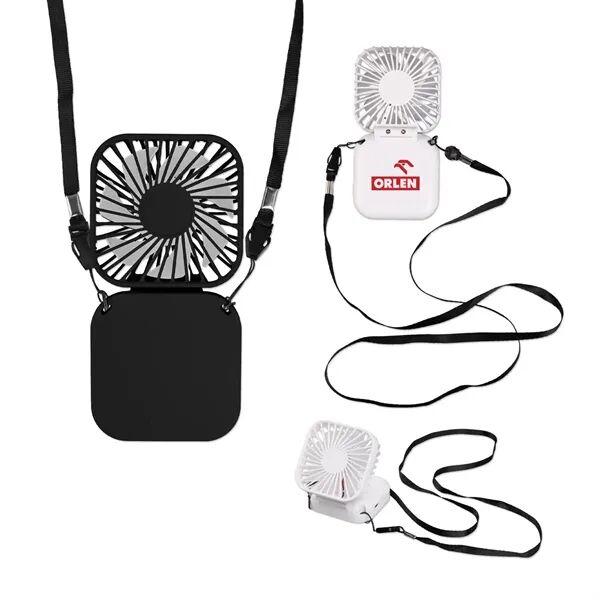Main Product Image for Custom Logo Fan Necklace