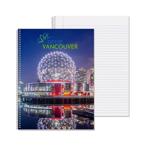 Main Product Image for Branded 8 1/2" x 10 1/2" Full Color Composition Notebook
