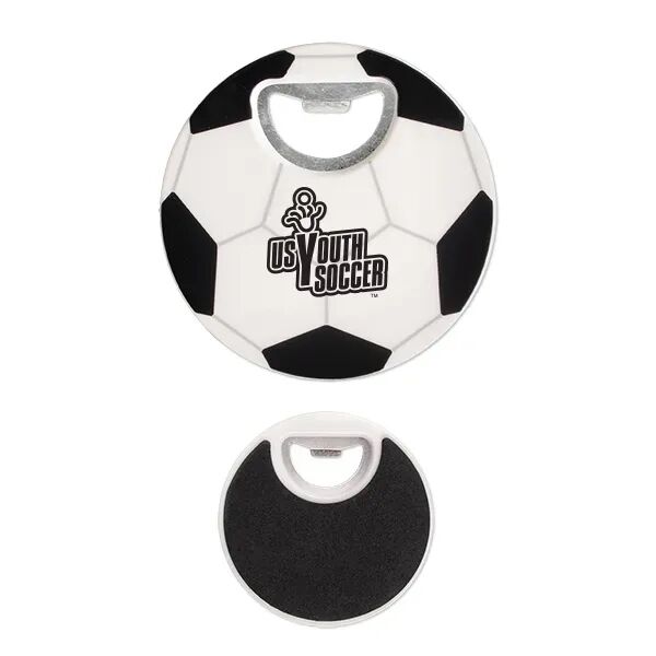 Main Product Image for Branded Soccer Coaster Bottle Opener
