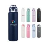 Buy Branded Stainless Steel Vacuum Bottle w/Easy Carry Lid 28 Oz