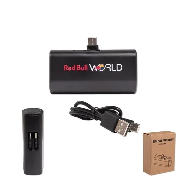 Main Product Image for Branded Dual Plug Power Bank