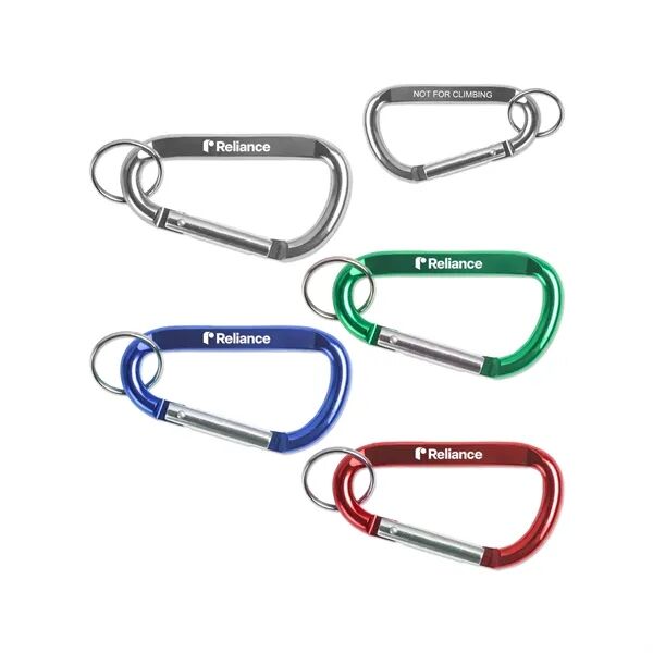 Main Product Image for Custom Logo 3" Carabiner Keychains