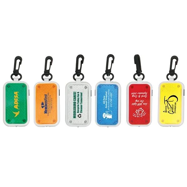 Main Product Image for Custom Printed Added Safety Reflector Light