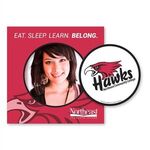 Buy Custom Logo 2-in-1 Circle Car Magnet w/Picture Frame