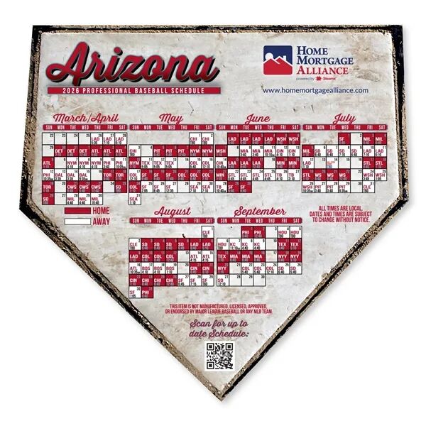 Main Product Image for Custom Logo Baseball Schedule