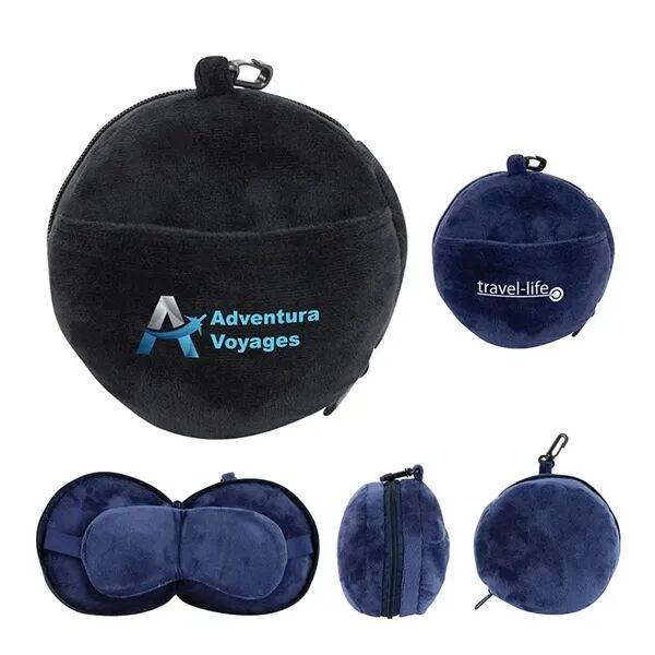 Main Product Image for Branded Journey Neck Pillow With Built-In Sleep Mask