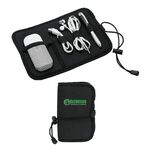 Buy Branded Somalia Neoprene Roll-Up Tech Organizer