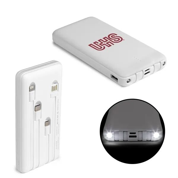 Main Product Image for Branded CoreCharge Multi-Charging Power Bank with LED Flashlight