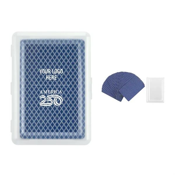Main Product Image for Custom Printed America250 Playing Cards In Case