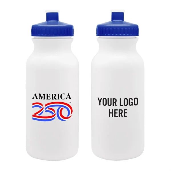 Main Product Image for Custom Logo America250 Full Color Thrive Bike Bottle 20 Oz