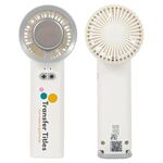 Buy Custom Logo Frosty Handheld Fan With Ice Cooling Plate