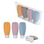Buy Custom Printed Continental 4-Bottle Travel Set in Zippered Pouch