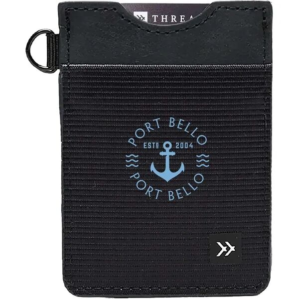 Main Product Image for Custom Logo Thread Wallets Vertical Wallet