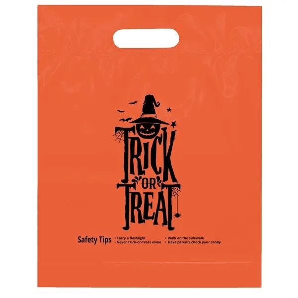 Main Product Image for Imprinted Trick or Treat - Die Cut Halloween Bag - 12 x 15 x 3